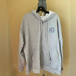 Disney Parks Epcot gray zipper jacket in a size 3x.